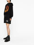 logo-print track shorts